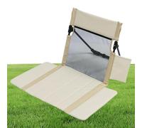 Sièges De Stade Avec Dossier Confortable, Siège Pliable Extérieur Avec Support, Siège Portable Léger Pour Plage, Jardin, Campeggio, Pêche, Pique-Nique, Randonnée, Concerts Et Événements Sportifs