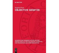 Siegfried Paul Objektive Gesetze (Copertina rigida)