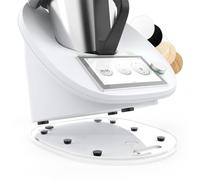 Siegvoll Tavola Scorrevole per Bimby TM6 TM5 in Acrilico, Vassoio Scorrevole per Thermomix, Facile da Spostare (Trasparente)