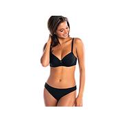 SIELEI 3 Slip Natural Cotton (Art.1445 Cotone Biologico) (3, Nero)