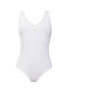 SIELEI Body SPALA Larga 1448 Senza Ferretto Natural Cotton Bianco