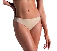 SIELEI Brasiliana Donna in Microfibra e Pizzo. Disponibile nei Colori Nero e Cipria