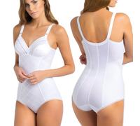 Body contenitivo Sièlei 811 senza ferretto coppa B (4, Nudo caramel)