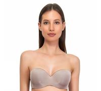 Reggiseno Fascia Sielei 1580 in Microfibra Lucida Con Ferretto - Coppa B - C
