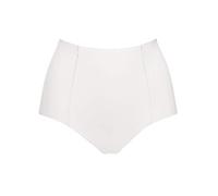 SIèLEI Guaina Alta in Microfibra Doppiata Invisibile con Taglio Laser - 1849 (3°, Bianco)