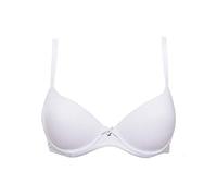 SIèLEI Reggiseno Balconcino Coppa Performata in Cotone Art. 1428 (Bianco, 4)