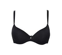 SIèLEI Reggiseno Balconcino Coppa Performata in Cotone Art. 1428 (Nero, 3)