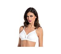 SIèLEI Reggiseno calibrato Senza Ferretto 971 Coppa C (5 XL IT Donna, Bianco)