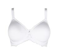 SIèLEI Reggiseno con Coppe Spacer E Ferretto Un Fascia Morbido Pizzo Attuale e Malizioso Elegante E Raffinato Allure Art 2686 (C, Bianco, 5)
