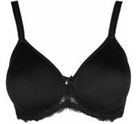 SIèLEI Reggiseno con Coppe Spacer E Ferretto Un Fascia Morbido Pizzo Attuale e Malizioso Elegante E Raffinato Allure Art 2686 (C, Nero, 3)