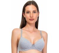 SÌèLEI Reggiseno Coppe Graduate Senza Ferretto Realizzato Cotone Bio 1456