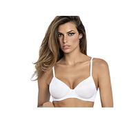 SIèLEI Reggiseno Donna Senza Ferretto Art. 1556 col. E Mis. A Scelta (5, Bianco)