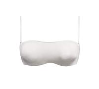 SIèLEI Reggiseno Fascia con Ferretto in Microfibra Art. 1340 (Bianco, 3)