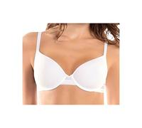 SIèLEI - REGGISENO BALCONCINO DONNA IMBOTTITO CON FERRETTO B/C MICROFIBRA - 2506
