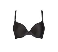 SIèLEI Reggiseno Imbottito con Ferretto in Microfibra Torace Trasparente - 2506 (5°, Nero)