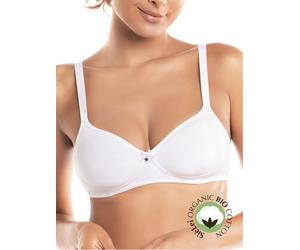 SIèLEI Reggiseno in Cotone Senza Ferretto e Semi Imbottitura Coppa B Art. 1452