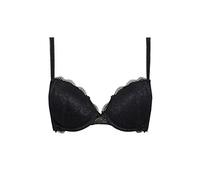 SIèLEI Reggiseno Push Up Coppe Graduate con Ferretto - 2444 (3°, Nero)