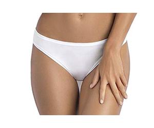 SIèLEI Slip 1555 in Morbidissima Microfibra (3, Bianco)