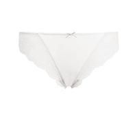 SIèLEI Slip Donna 1975 in Pizzo e Microfibra (3 M, Bianco)