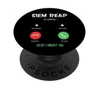 Siem Reap chiama e devo andare in Cambogia in viaggio PopSockets PopGrip Adesivo
