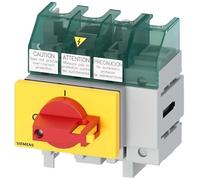 Siemens 3LD5 - Interruttore separatore a 4 poli, 32 A, 32 A, SENTRON chiuso C, classe J, dimensioni fusibili