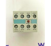 SIEMENS 3RH1921-1FC22 BLOCCO INTERRUTTORE AUSILIARIO 10AMP 690 VAC 2S+2O/2NO+...