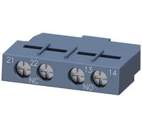 Interruttore ausiliario Siemens frontale 1L+1R per serie RV2 3RV29011E