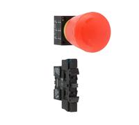 Siemens 3sb32011aa20 pulsante a fungo con blocco 1na 1nc