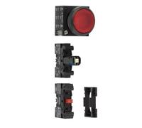 Siemens 3sb32500aa21 pulsante luminoso rosso led 110vac 1r