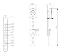 Siemens 3SE50000AA60 3SE5000-0AA60 Attuatore supplementare Rullo in plastica