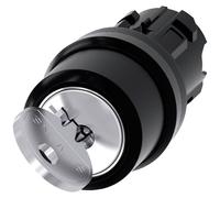 Siemens 3SU10004BF010AA0 3SU1000-4BF01-0AA0 Interruttore a chiave 1 x 90 °