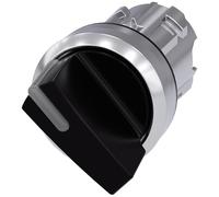 Siemens 3SU10522BF100AA0 3SU1052-2BF10-0AA0 - Interruttore a leva, nero, 1 x 90°, 1 pezzo