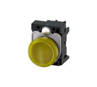 Siemens 3SU1102-6AA30-1AA0, Spia LED foro 22mm Montaggio a pannello