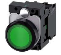 Siemens 3SU11020AB401BA0 3SU1102-0AB40-1BA0 Pulsante illuminato Anello frontale