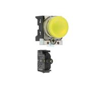 Indicatore Siemens luminoso giallo LED 24V 22mm 3SU11526AA301AA0