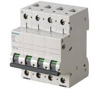 Siemens 5sl4 - Interruttore automatico 10 KA curva-b 3 poli + neutro 16 A 70 mm