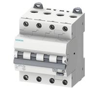 Siemens 5SU13467FP16 Magnetotermico e differenziale Misura fusibile = 3 4 poli