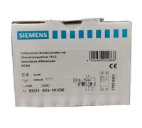 SIEMENS 5SU16531KV06 MAGNETOTERMICO DIFF.4500A 1PN C6 AC 0,3A
