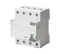 SIEMENS INTERRUTTORE DIFFERENZIALE 4 POLI 25A 30MA TIPO A 5SV3342-6