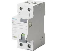 Siemens 5SV33126KK12 5SV3312-6KK12 Interruttore differenziale A 2 poli 25 A