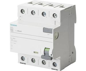 Siemens 5SV33446KK12 5SV3344-6KK12 Interruttore differenziale A 4 poli 40 A