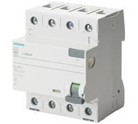 SIEMENS INTERRUTTORE AUTOMATICO DIFFERENZIALE 4P 63A 30MA TIPO A 5SV33466