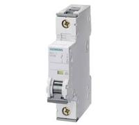 Siemens 5SY41137 Supplementary Protector, UL 1077 Rated, 1 Pole breaker, 13 ampere MAXIMUM, Tripping Characteristic C, DIN rail mounted