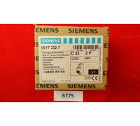 Siemens 5SY7232-7 Interruttore Automatico C32 2p 15KA