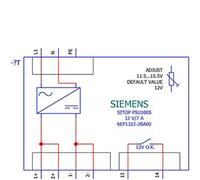 Siemens 6ep13232ba00 sitop psu100s 12 v/14 a