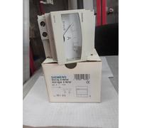 SIEMENS 7KT1012 AMPEROMETRO ANALOGICO 0-60A COLLEGAMENTO DIRETTO DIN 4 MODULI