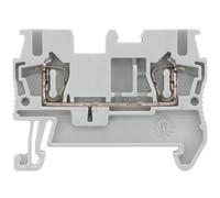 Siemens 8WH20000AF00 Morsetto passante Collegamento gabbia a molla Grigio 50