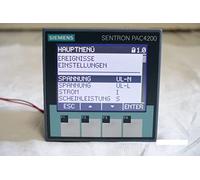 Siemens - Analizzatore sentron pac4200 LCD 96 x 96 mm