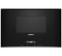SIEMENS - Forno Microonde da Incasso BF722R1B1 con Capacità 21 Litri Potenza 900 Watt Colore Nero - SPEDIZIONE GRATUITA