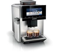 Siemens, caffettiera super automatica, EQ900, modalità barista, 2 smerigliatrici in ceramica, display touch&slide, 6,8", connettività Home Connect, acciaio inossidabile, TQ903R03
